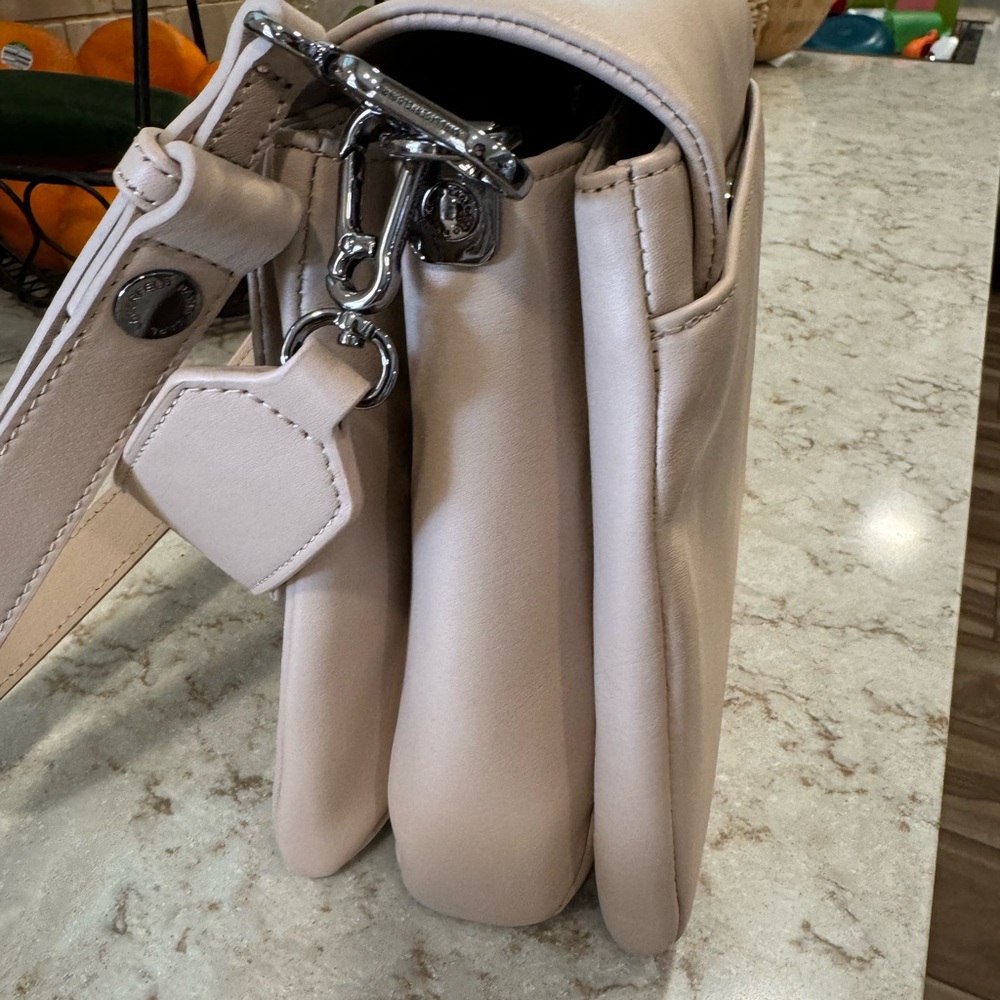 Karl Lagerfeld Cheri Leather Shoulder Bag - Picture 9 of 10